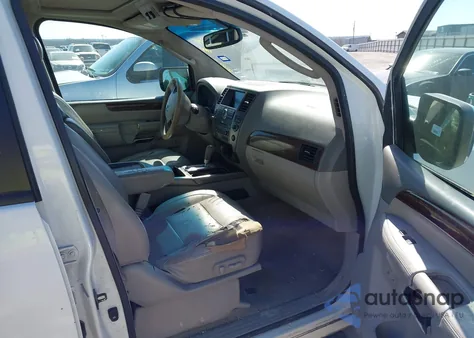 2010 Nissan Armada Platinum z USA, uszkodzony, nr VIN 5N1BA0NF6AN607748